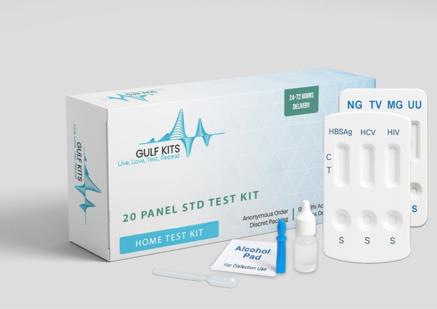 20 Panel STD Test Kits