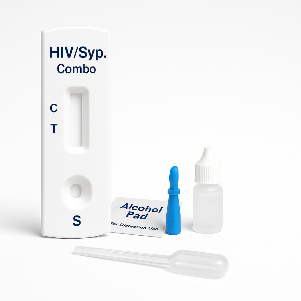 HIV and Syphilis Combo – Gulf STD Test Kits
