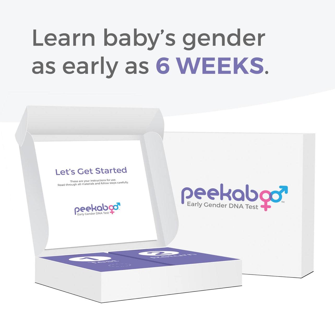 Peekaboo Early Gender Detection Test