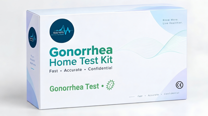 Gonorrhea Test Kit packaging